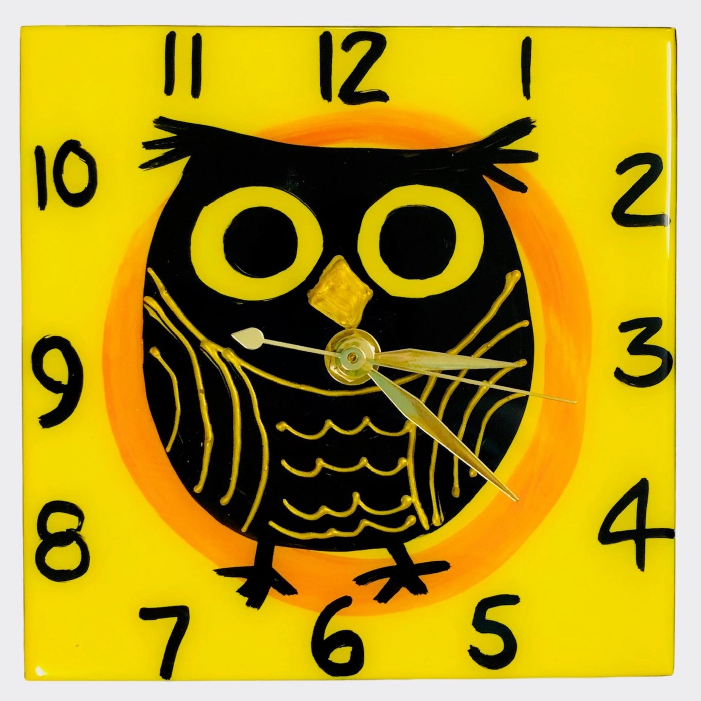 Owl clocks (made to order)