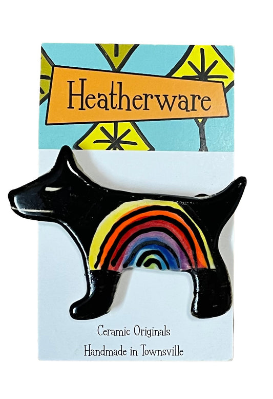 Dog brooch