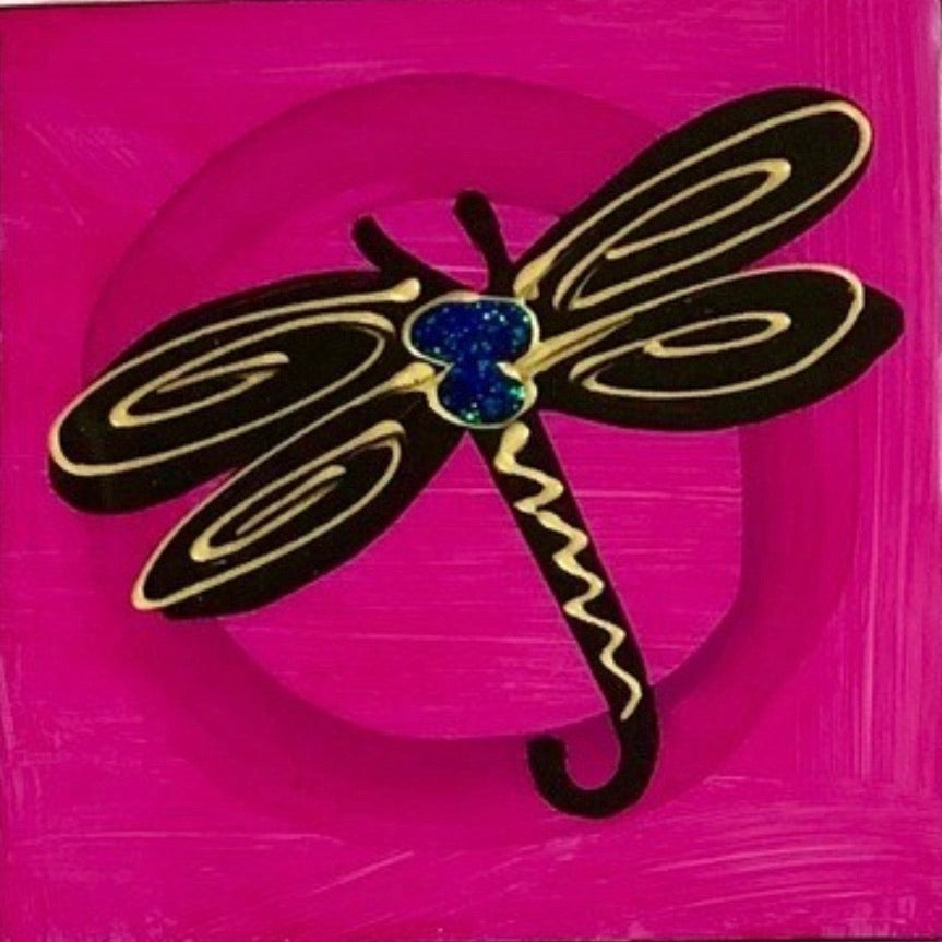 Dragonfly coasters (made to order).
