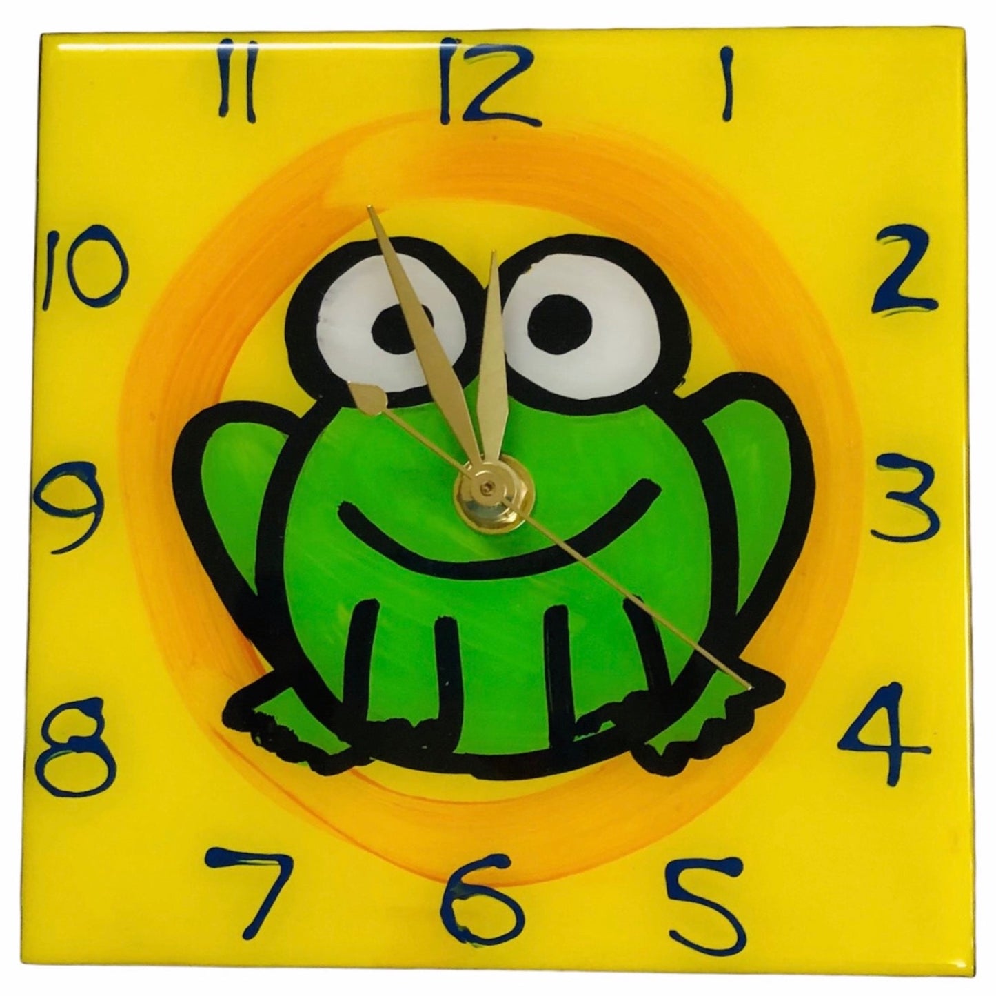 Frog clocks (made to order)