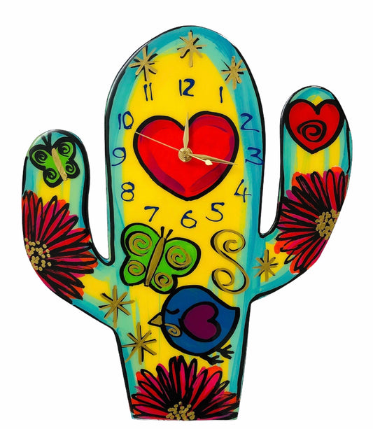Cactus clocks (made to order).