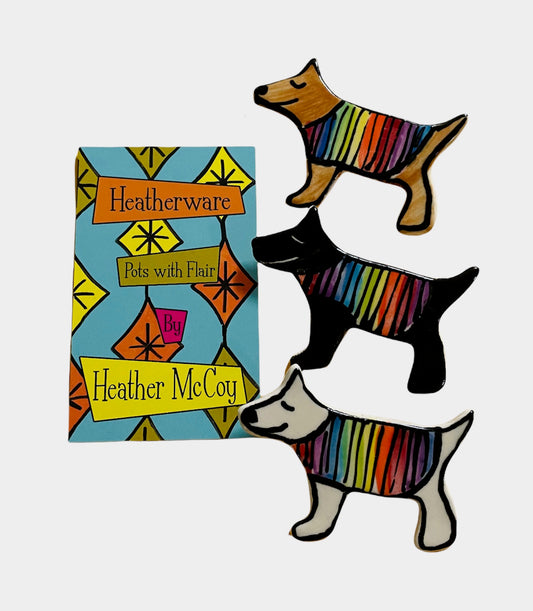Dog brooch