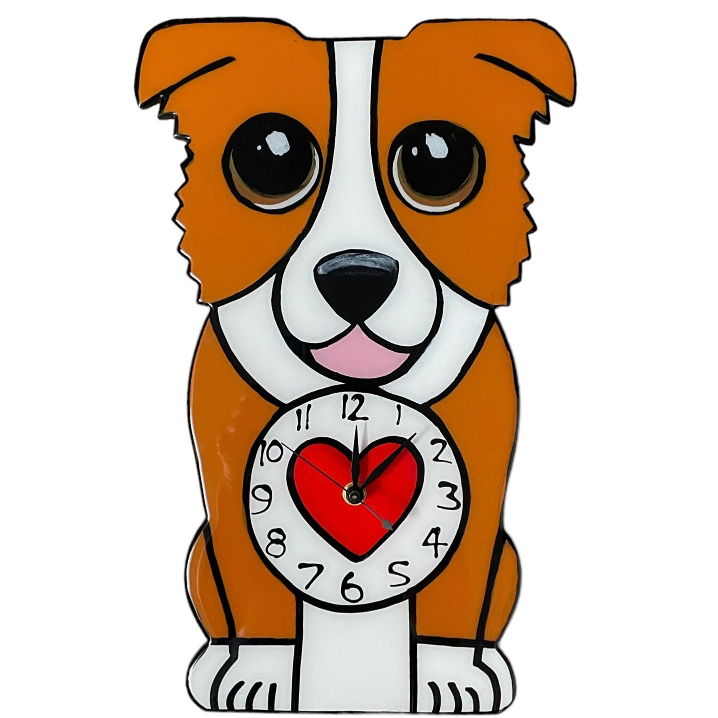 Boder Collie Clock Design Border Collie Wall Clock (Made to order). – Heatherware