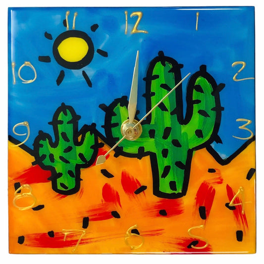 Cactus clocks (made to order).
