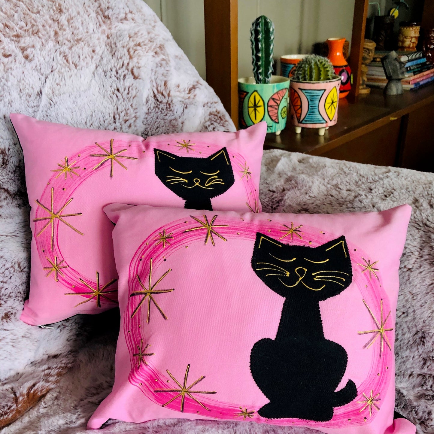 Cat cushion covers