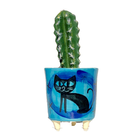 Cat flowerpot