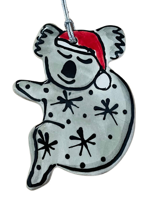 Koala Christmas tree decoration
