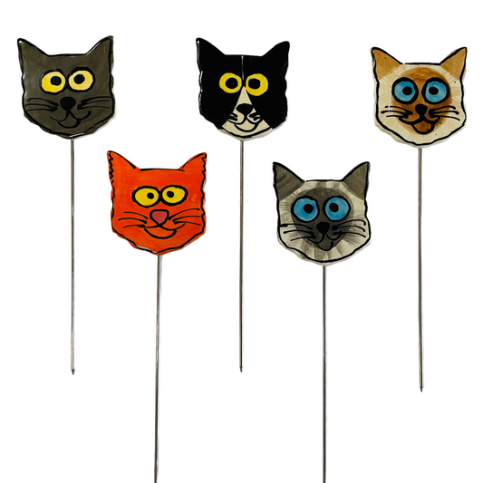 Cat face Pot Stakes