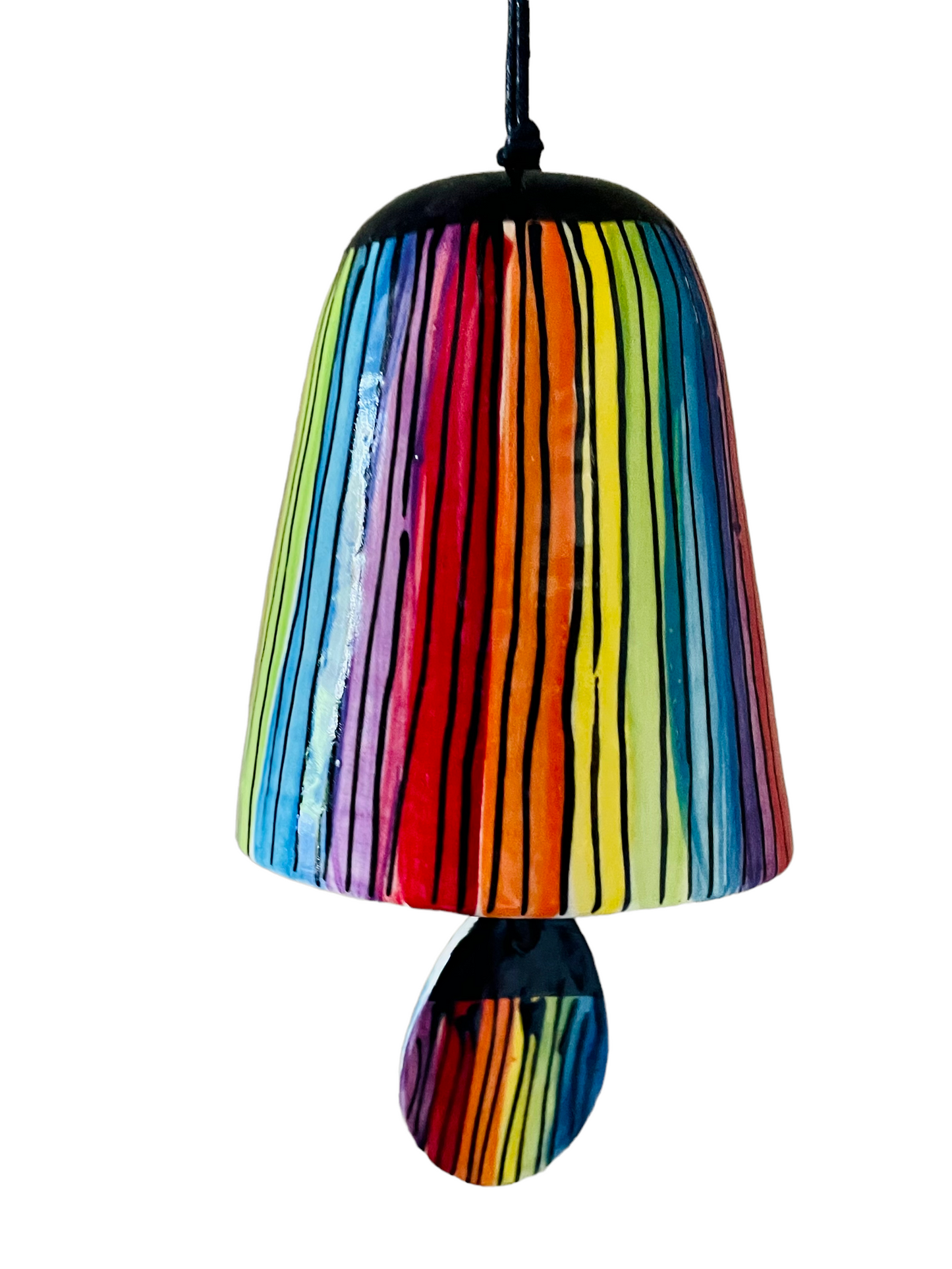 Rainbow stripe bell