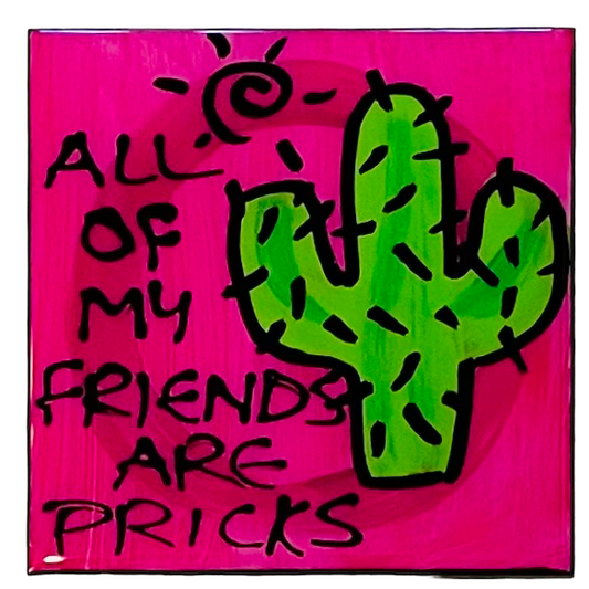 Cactus coasters (made to order).