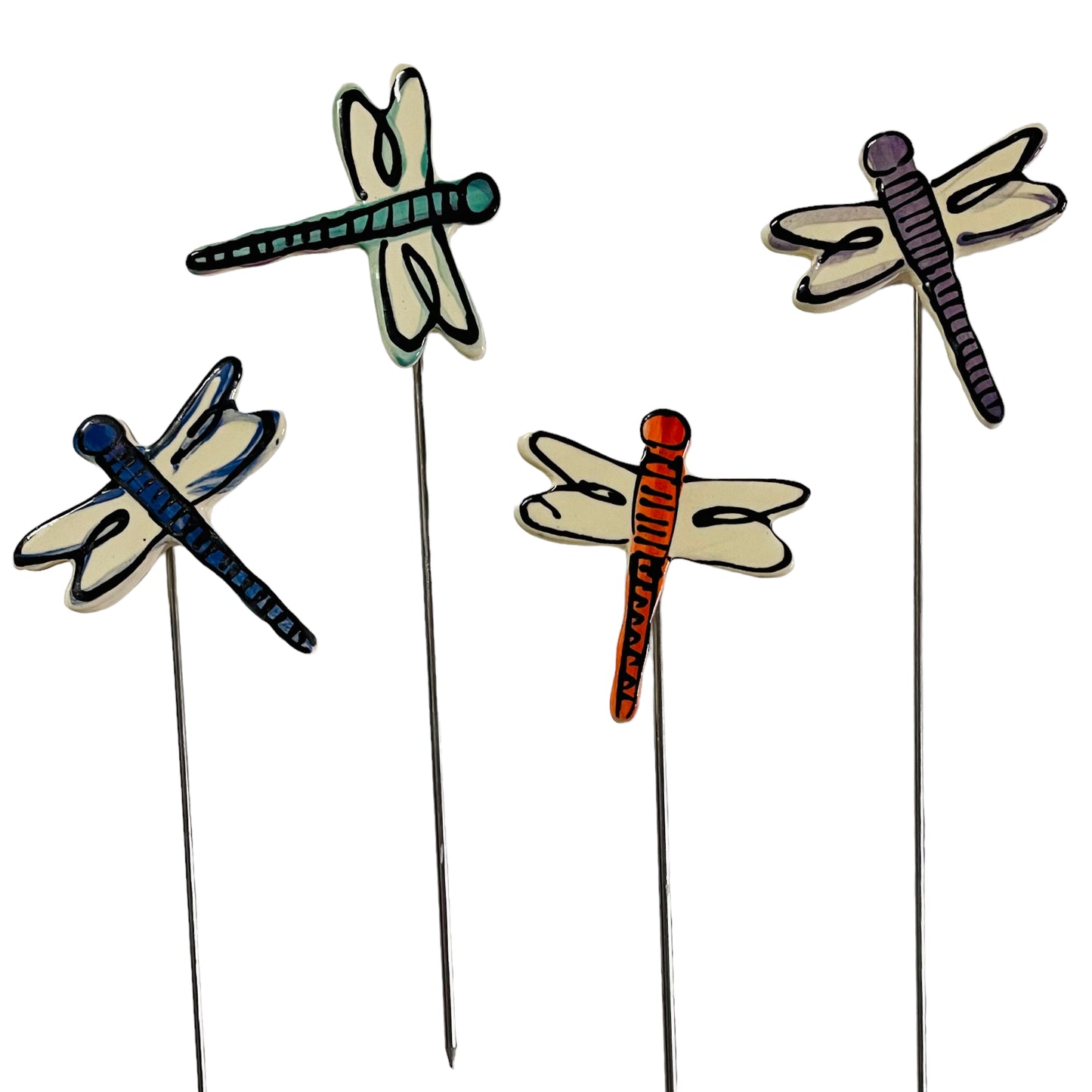 Dragonfly Pot Stakes