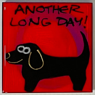 Dachshund coasters (made to order).